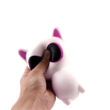 Decompression Toys Soft Cartoon Squishy Slow Rising Squeeze Toy Phone Straps Ballchains Environmental PU Meow Toys