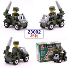 [Yamala] 12 Kinds Original Mini Transportation Block Car Building Blocks Compatible  legoeINGlys Duplo Soliders Police Bricks