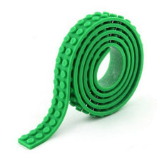 1pc/1.6*92cm Kids Adults DIY Building Blocks Base  Dots Adhesive Plastic Tape  Base Plate Sticky Backing For Lego Tape Toy
