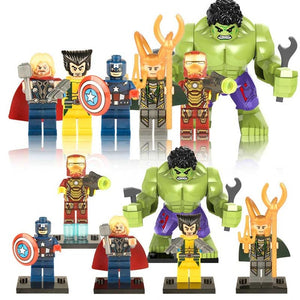 Avenger Super Hero Compatible with LegoINGly Marvel Building Blocks Batman Spiderman Civil War X-Men Hulk Iron Man Toys for Kid