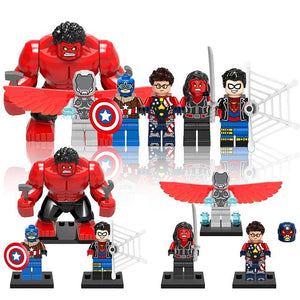 Avenger Super Hero Compatible with LegoINGly Marvel Building Blocks Batman Spiderman Civil War X-Men Hulk Iron Man Toys for Kid