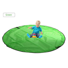 ABEDOE 150cm Portable Kids Baby Play Mat Toy Large Storage Bag Organizer Blanket Rug Boxes Bin For Lego Toys Home Organizer