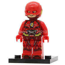 X0167 Super Hero Superman Bizarro Cyborg figure The Flash Aquaman Scott Free Batman Mr Miracle Building Blocks Model Toys