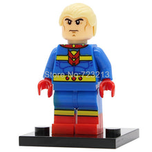 X0167 Super Hero Superman Bizarro Cyborg figure The Flash Aquaman Scott Free Batman Mr Miracle Building Blocks Model Toys