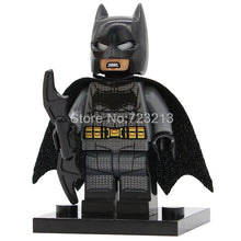 X0167 Super Hero Superman Bizarro Cyborg figure The Flash Aquaman Scott Free Batman Mr Miracle Building Blocks Model Toys