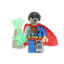 X0167 Super Hero Superman Bizarro Cyborg figure The Flash Aquaman Scott Free Batman Mr Miracle Building Blocks Model Toys