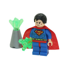 X0167 Super Hero Superman Bizarro Cyborg figure The Flash Aquaman Scott Free Batman Mr Miracle Building Blocks Model Toys