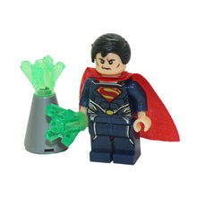 X0167 Super Hero Superman Bizarro Cyborg figure The Flash Aquaman Scott Free Batman Mr Miracle Building Blocks Model Toys