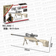 DIY Blocks BIG Gun  Military Series Swat Police Gun Weapons Pack Army Brick Arms For City Police Batman Best Children Gift Toys
