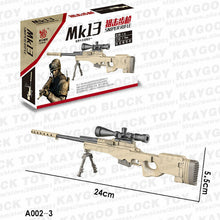 DIY Blocks BIG Gun  Military Series Swat Police Gun Weapons Pack Army Brick Arms For City Police Batman Best Children Gift Toys