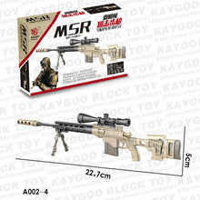 DIY Blocks BIG Gun  Military Series Swat Police Gun Weapons Pack Army Brick Arms For City Police Batman Best Children Gift Toys