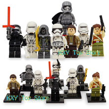 Star Wars The Last Jedi Yoda Obi-Wan Darth Vader Storm Building Block Compatible with LegoINGlys Starwars Kids Action Figure Toy