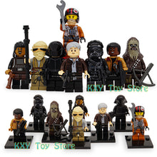 Star Wars The Last Jedi Yoda Obi-Wan Darth Vader Storm Building Block Compatible with LegoINGlys Starwars Kids Action Figure Toy