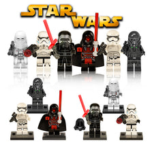 Star Wars The Last Jedi Yoda Obi-Wan Darth Vader Storm Building Block Compatible with LegoINGlys Starwars Kids Action Figure Toy