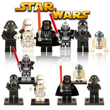 Star Wars The Last Jedi Yoda Obi-Wan Darth Vader Storm Building Block Compatible with LegoINGlys Starwars Kids Action Figure Toy