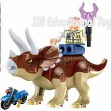 2017 NEW Jurassic World Bricks Building Compatibility LegoINGlys Puzzle Blocks Original Classic Dinosaur Toys For Children Gifts
