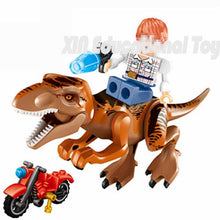 2017 NEW Jurassic World Bricks Building Compatibility LegoINGlys Puzzle Blocks Original Classic Dinosaur Toys For Children Gifts