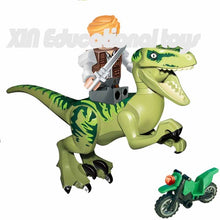 2017 NEW Jurassic World Bricks Building Compatibility LegoINGlys Puzzle Blocks Original Classic Dinosaur Toys For Children Gifts