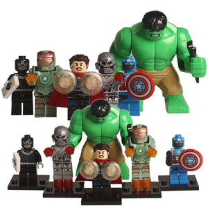 Avenger Super Hero Compatible with LegoINGly Marvel Building Blocks Batman Spiderman Civil War X-Men Hulk Iron Man Toys for Kid
