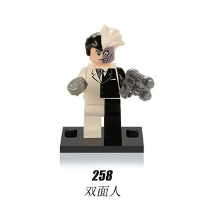 Single Sale Batman Joker Robin Logan X-Men Super Heroes Building Blocks Figures Toys Compatible With LegoINGly Batman