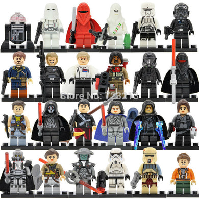 Single Sale Star Wars Inquisitor Sith Red Guard figure TIE Fighter Pilot Jyn Erso Death Trooper Andor Building Blocks Toys
