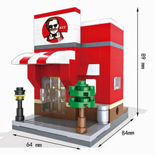 HSANHE Brick Mini Building Blocks Architecture Kids Figure toys Educational Compatible With Legoe Toys for Children Christmas