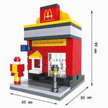 HSANHE Brick Mini Building Blocks Architecture Kids Figure toys Educational Compatible With Legoe Toys for Children Christmas