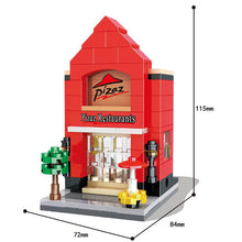 HSANHE Brick Mini Building Blocks Architecture Kids Figure toys Educational Compatible With Legoe Toys for Children Christmas