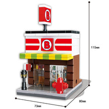 HSANHE Brick Mini Building Blocks Architecture Kids Figure toys Educational Compatible With Legoe Toys for Children Christmas