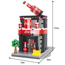 HSANHE Brick Mini Building Blocks Architecture Kids Figure toys Educational Compatible With Legoe Toys for Children Christmas