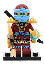 [Bainily]Single Sale New Yang Gereral Kozu Echo Zane Pythor Kai Buidling Blocks Figures Compatible with LegoINGly Ninjago
