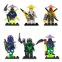 2017 HOT NINJA Heroes Kai Jay Cole Zane Nya Lloyd With Weapons Action Toy Figure Blocks Compatible LegoINGlys NinjagoINGlys Sets