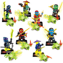 2017 HOT NINJA Heroes Kai Jay Cole Zane Nya Lloyd With Weapons Action Toy Figure Blocks Compatible LegoINGlys NinjagoINGlys Sets