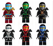 2017 HOT NINJA Heroes Kai Jay Cole Zane Nya Lloyd With Weapons Action Toy Figure Blocks Compatible LegoINGlys NinjagoINGlys Sets