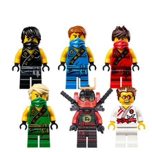 2017 HOT NINJA Heroes Kai Jay Cole Zane Nya Lloyd With Weapons Action Toy Figure Blocks Compatible LegoINGlys NinjagoINGlys Sets