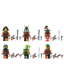 2017 HOT NINJA Heroes Kai Jay Cole Zane Nya Lloyd With Weapons Action Toy Figure Blocks Compatible LegoINGlys NinjagoINGlys Sets