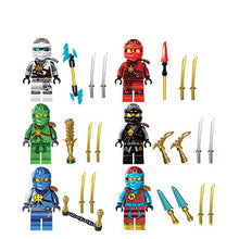 2017 HOT NINJA Heroes Kai Jay Cole Zane Nya Lloyd With Weapons Action Toy Figure Blocks Compatible LegoINGlys NinjagoINGlys Sets