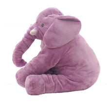 Large Long Nose Elephant Sleep Pillow Baby Plush Toy Lumbar Cushion Doll 40*30cm