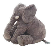 Large Long Nose Elephant Sleep Pillow Baby Plush Toy Lumbar Cushion Doll 40*30cm