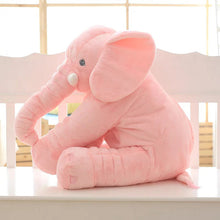 Large Long Nose Elephant Sleep Pillow Baby Plush Toy Lumbar Cushion Doll 40*30cm