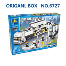 KAZI 6726 Police Station Building Blocks Bricks Educational Toys Compatible with all brand city Birthday Gift Toy Brinquedos