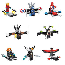 KAYGOO SuperHeros Marvel Avengers military figures Building Blocks Sets Kids toy Bricks deadpool friends Hulk Batman spiderman
