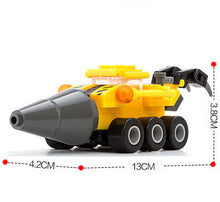 KAZI Kids Toys car Building blocks sets Car toys Birthday gifts  truck Christmas Children toys Educational Engineering Seriess