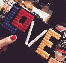 New fashion Lego Acrylic LOVE heart-shaped smiley lady clutch evening bag chain shoulder bag wallet purse messenger bag wallet